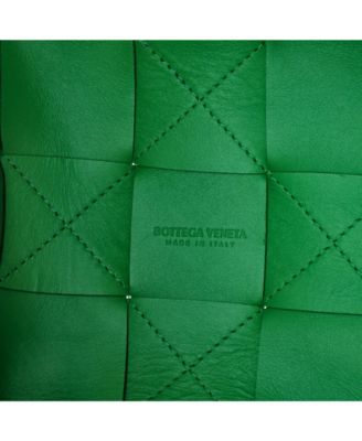 Small Cassette Bucket Bag Maxi Intrecciato Leather