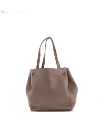 Small Phantom Tie Cabas Tote Leather