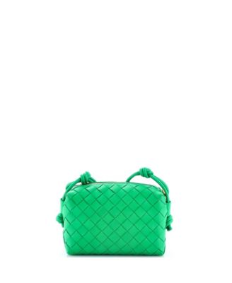 Mini Loop Crossbody Bag Intrecciato Nappa
