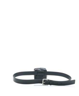 Cassette Stretch Pouch Belt Bag Maxi Intrecciato Leather