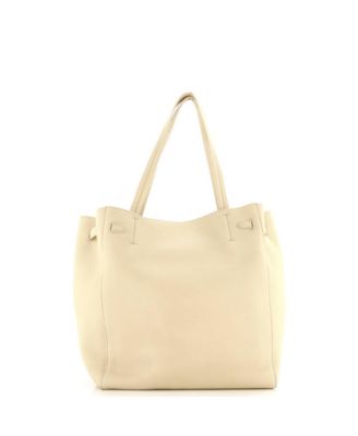 Small Phantom Tie Cabas Tote Leather