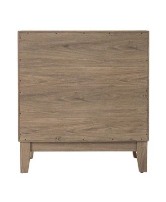 Sideboard Buffet, Mid Century Modern Storage Cabinet with Doors & Shelves