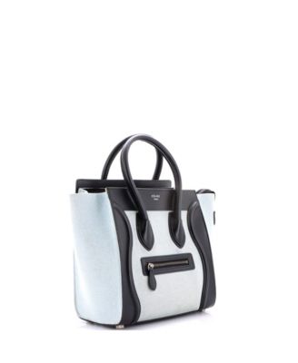 Mini Luggage Bag Grainy Leather