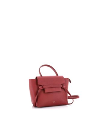 Nano Belt Bag Textured Leather