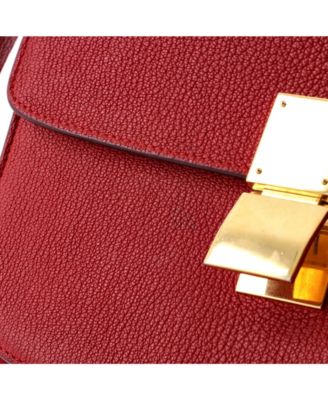 Medium Classic Box Bag Grainy Leather