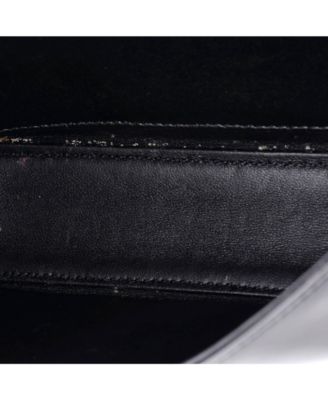 Small Triomphe Chain Shoulder Bag Leather