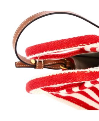 Small Cabas Thais Tote Triomphe Striped Canvas