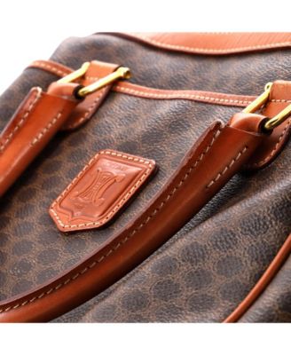 Medium Vintage Boston Bag Macadam Coated Canvas