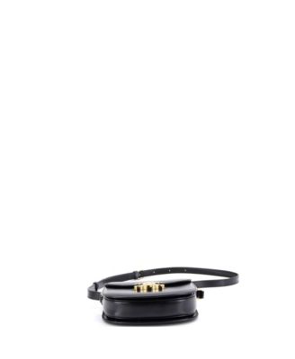 Triomphe Besace Clea Flap Bag Leather