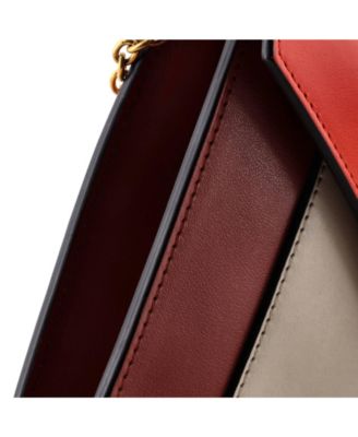 Small Pocket Envelope Shoulder Bag Leather