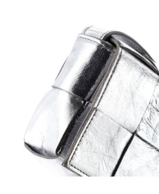 Candy Cassette Crossbody Bag Maxi Intrecciato Leather