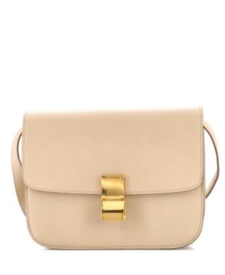 Medium Classic Box Bag Grainy Leather