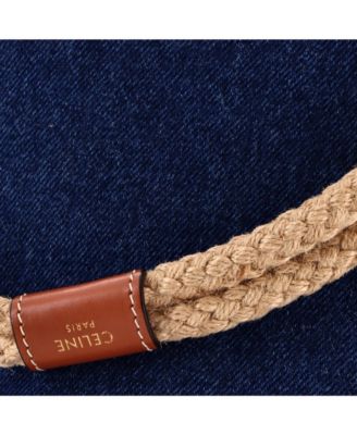 Small Rope Bucket Bag Denim