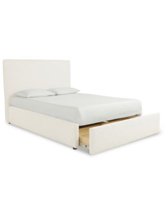 Marcel 3-Pc. Upholstered Queen Storage Bed Set (Bed, Chest and Nightstand)