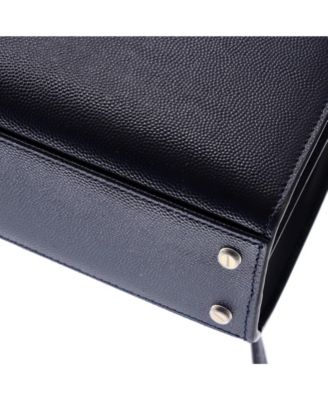 Mini Cassandra Top Handle Bag Leather