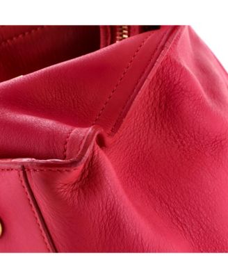 Small Classic Y Cabas Leather