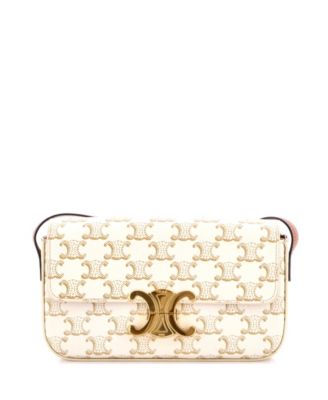 Triomphe East-West Shoulder Bag Triomphe Coated Canvas