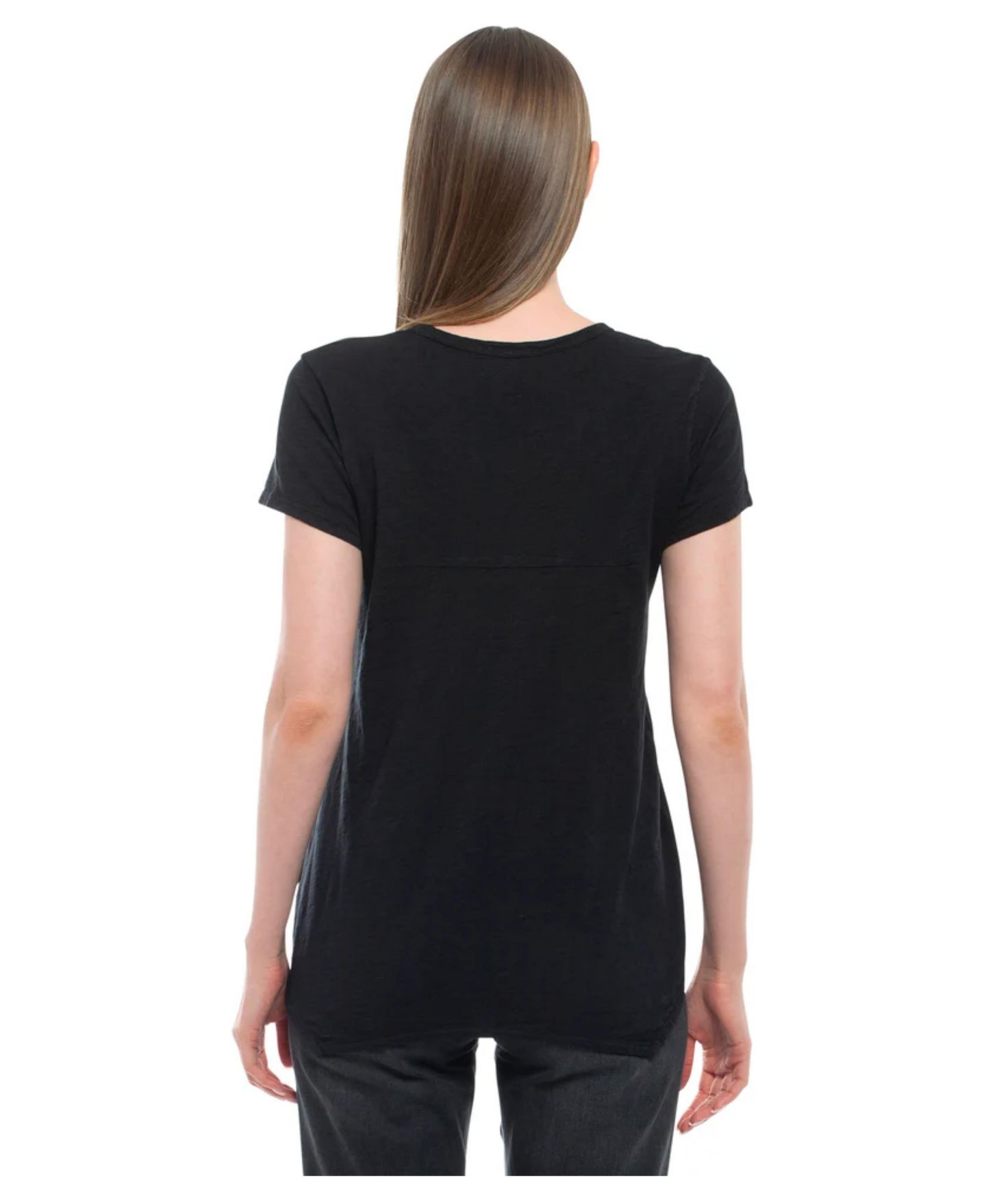 Женская футболка WILT Short Sleeve Shrunken Boyfriend, цвет: Чёрный — фото 2