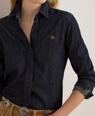 Women's Classic-Fit Long-Sleeve Shirt