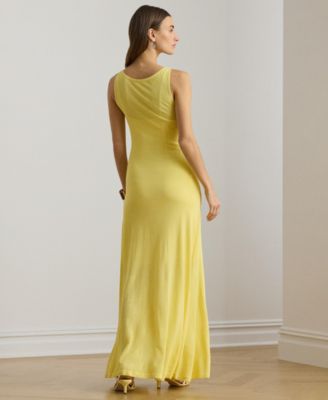Women's Boat Neck Maxi Dress