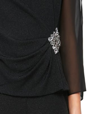 Plus Size Boat Neck Blouse