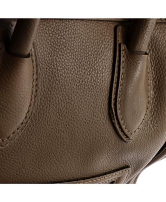 Mini Luggage Bag Grainy Leather