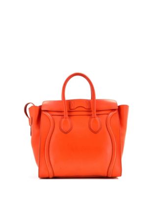 Mini Luggage Bag Grainy Leather