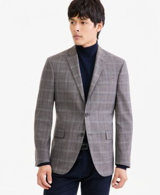 Men's Slim-Fit Techni-Cole Plaid Sport Coat