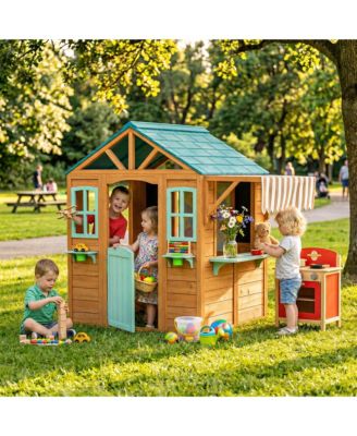 Outdoor Playhouse, Kids Playhouse for Kids 3-6 Years Imaginative Play