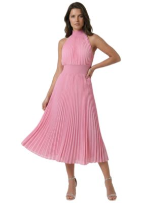 Women's Sleeveless Pleated Dress