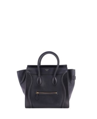 Mini Luggage Bag Smooth Leather