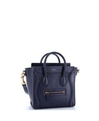 Nano Luggage Bag Smooth Leather