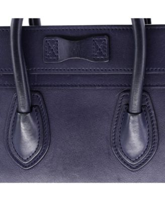 Nano Luggage Bag Smooth Leather