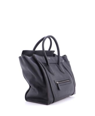 Mini Luggage Bag Grainy Leather