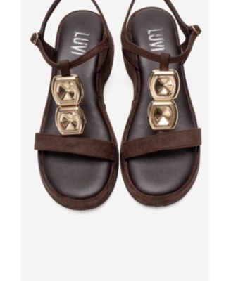 Women's Shoes Matt Platform Sandal