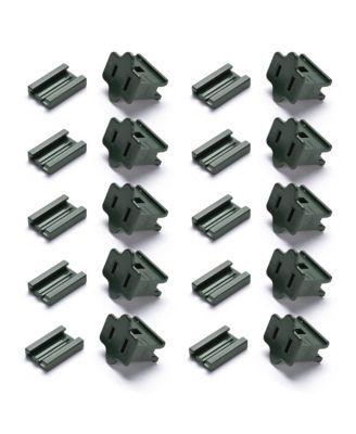 10Pcs SPT-1 Slip Plug Female Vampire Plug UL Listed for Christmas Light