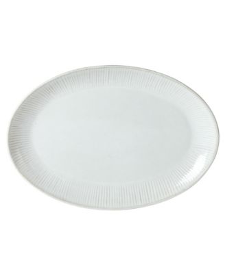 Sandy Pines  3 Piece Oval Platter Set, 15.7”, 13.75” & 12” Stoneware Serving Platters, Reactive Glaze, Microwave & Dishwasher Safe