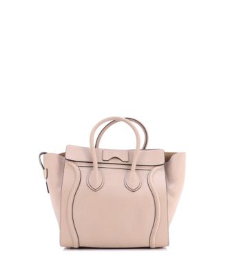 Mini Luggage Bag Grainy Leather