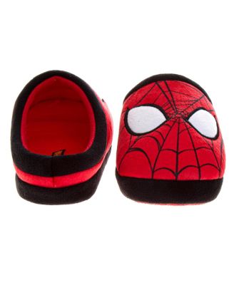 Toddler Marvel Spiderman Slippers Cozy, Plush, and Fun House Footwear