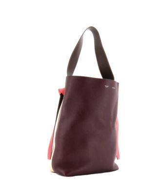 Small Twisted Cabas Tote Calfskin