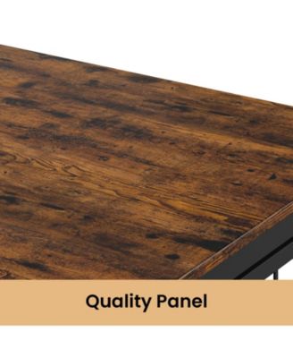  47" 3-Door Dog Crate Furniture – Cage for Large & Medium Dogs