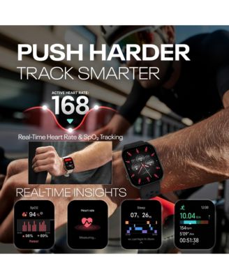 ICON Smartwatch with 2.04" AMOLED Display, 10-Day Battery Life, 80+ Sport Mode
