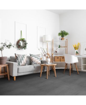 12 Tiles 48 Sq ft Wood Grain Interlocking Floor Foam Tile Mats - for Home, Playroom, Basement, Trade Show