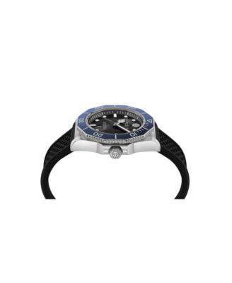 Men's Aquastorm Silver Stainless Steel Bracelet Watch, 44mm