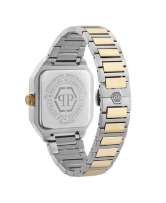 Women's Plein Edge Two-Tone Stainless Steel Bracelet Watch, 34mm