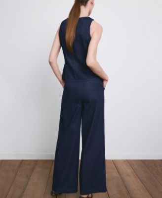 Women's Wide Leg Mid-Rise Jeans