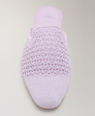Women's Crochet Mule Slippers