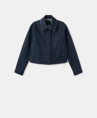 Women's Pockets Fitted Denim Jacket