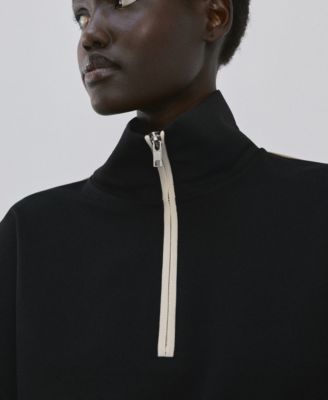 Women's Turtleneck Zip Sweatshirt