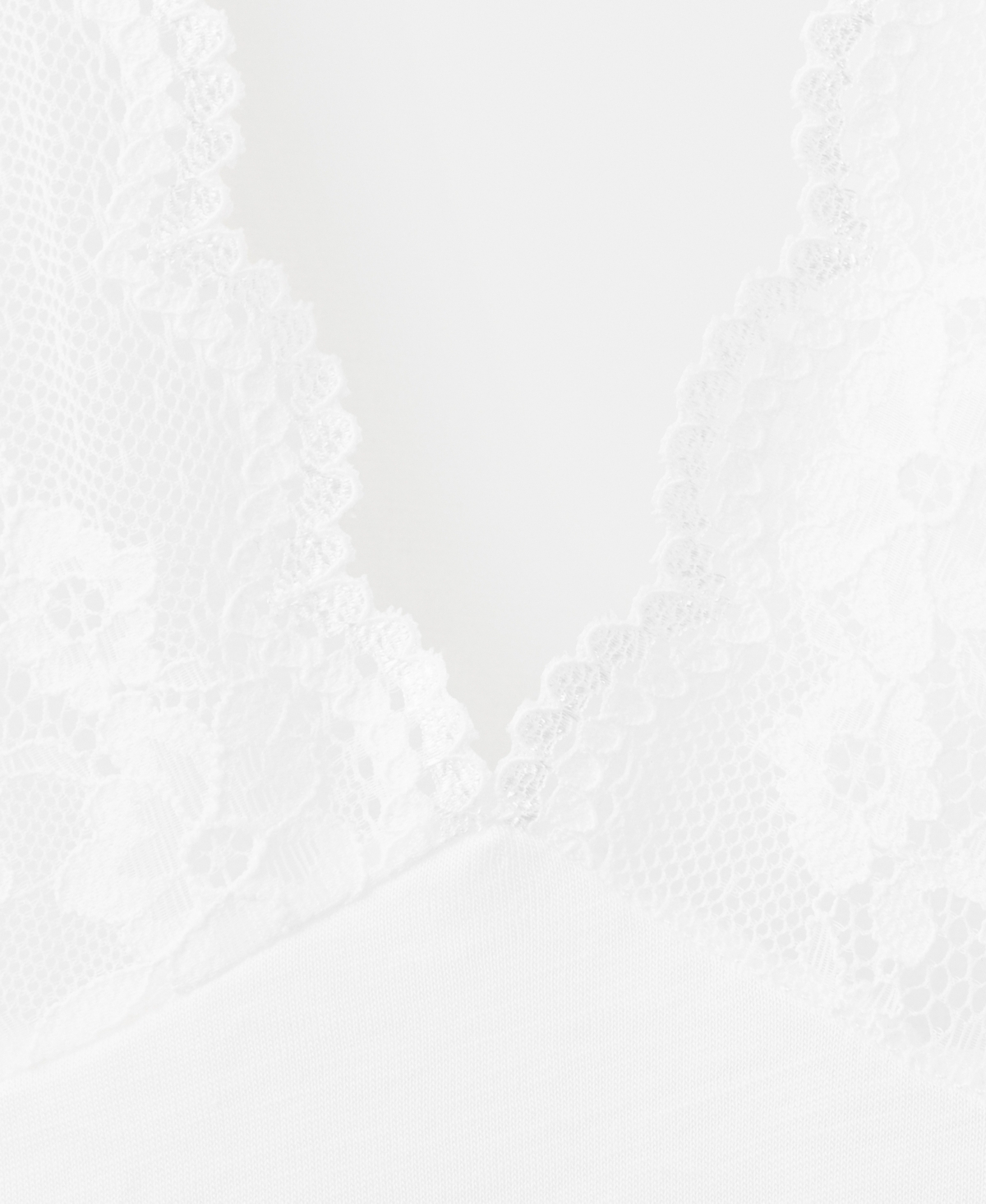 Mango Women's Back Neckline Lace Nightgown